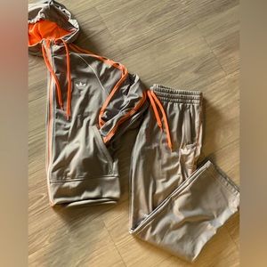 Women’s Gray Adidas Track Suit